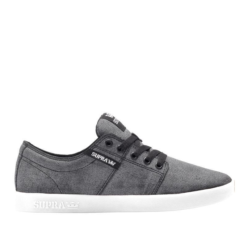 Supra Stacks Ii Low Top Schuhe Damen - Grau YRB44920